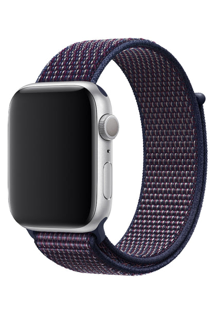Apple Watch Uyumlu Spor Loop Kordon Lacivert