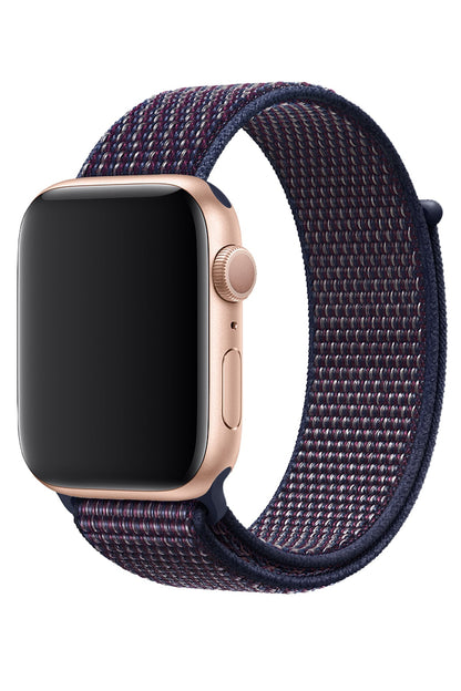 Apple Watch Uyumlu Spor Loop Kordon Lacivert
