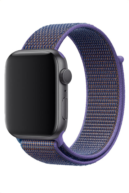Apple Watch Uyumlu Spor Loop Kordon Mor Leylak
