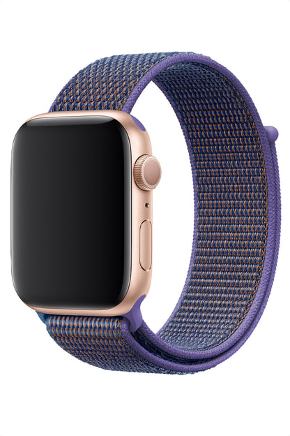 Apple Watch Uyumlu Spor Loop Kordon Mor Leylak