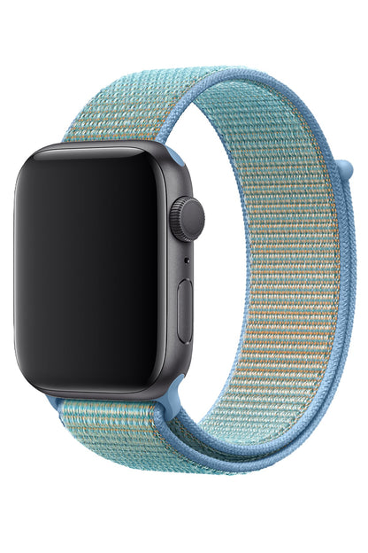 Apple Watch Uyumlu Spor Loop Kordon Mavi Kantaron