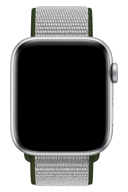 Apple Watch Uyumlu Spor Loop Kordon Gri Haki