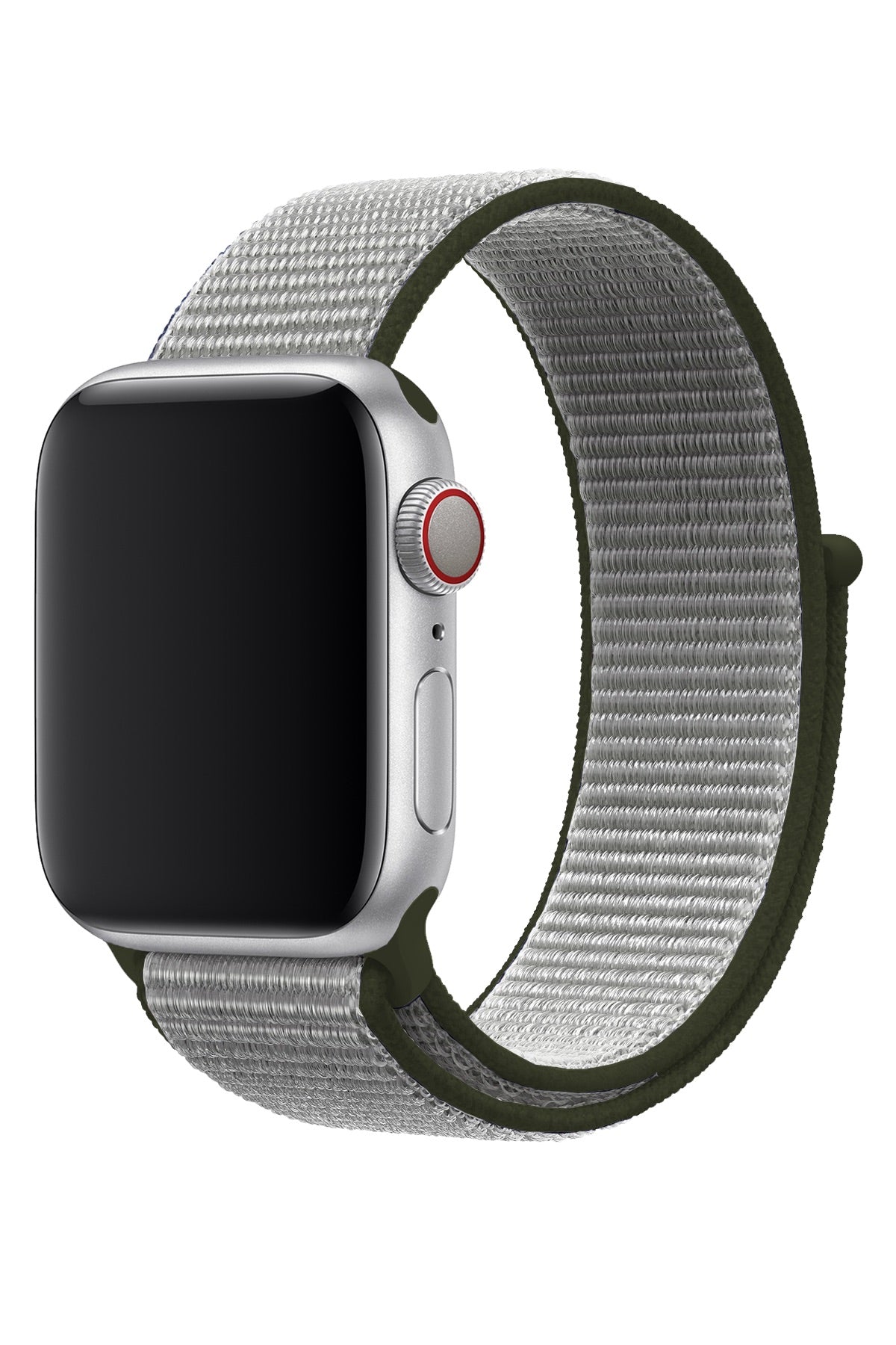 Apple Watch Uyumlu Spor Loop Kordon Gri Haki