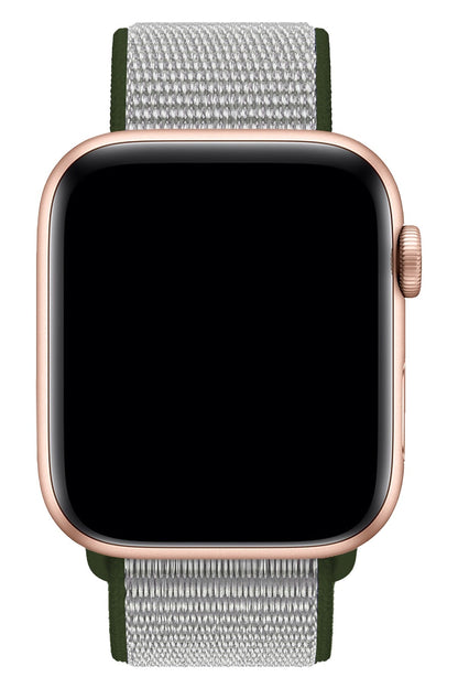 Apple Watch Uyumlu Spor Loop Kordon Gri Haki