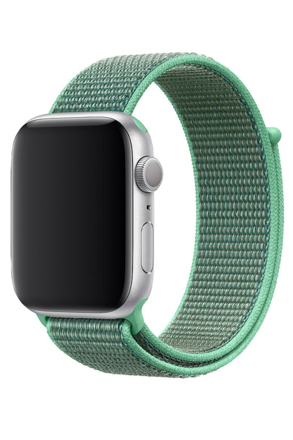 Apple Watch Uyumlu Spor Loop Kordon Su Yeşili
