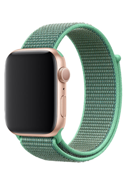 Apple Watch Uyumlu Spor Loop Kordon Su Yeşili