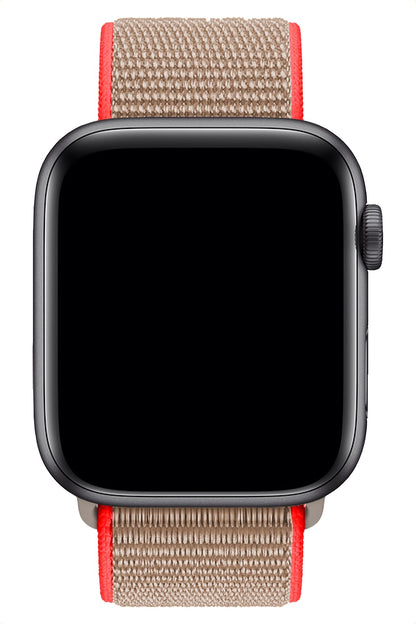 Apple Watch Uyumlu Spor Loop Kordon Neon Kahve