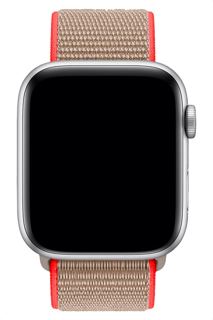 Apple Watch Uyumlu Spor Loop Kordon Neon Kahve