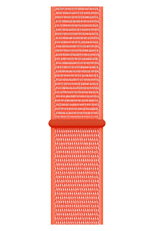 Apple Watch Uyumlu Spor Loop Kordon Neon Turuncu