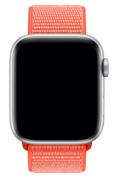 Apple Watch Uyumlu Spor Loop Kordon Neon Turuncu