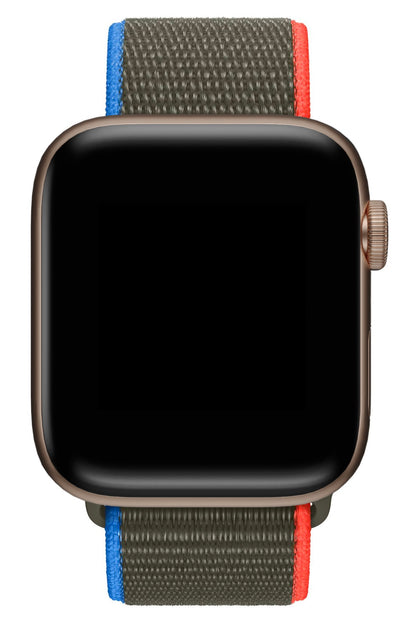 Apple Watch Uyumlu Spor Loop Kordon Olive