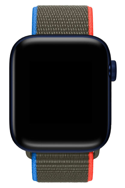Apple Watch Uyumlu Spor Loop Kordon Olive