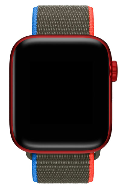 Apple Watch Uyumlu Spor Loop Kordon Olive
