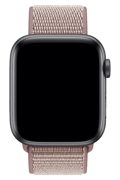 Apple Watch Uyumlu Spor Loop Kordon Puce Pembe