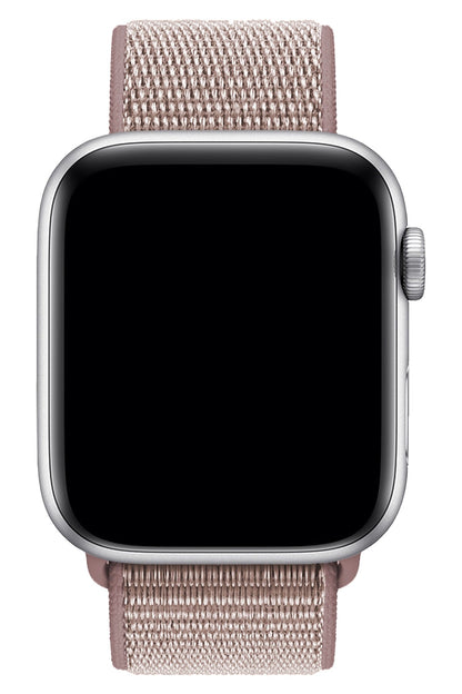 Apple Watch Uyumlu Spor Loop Kordon Puce Pembe
