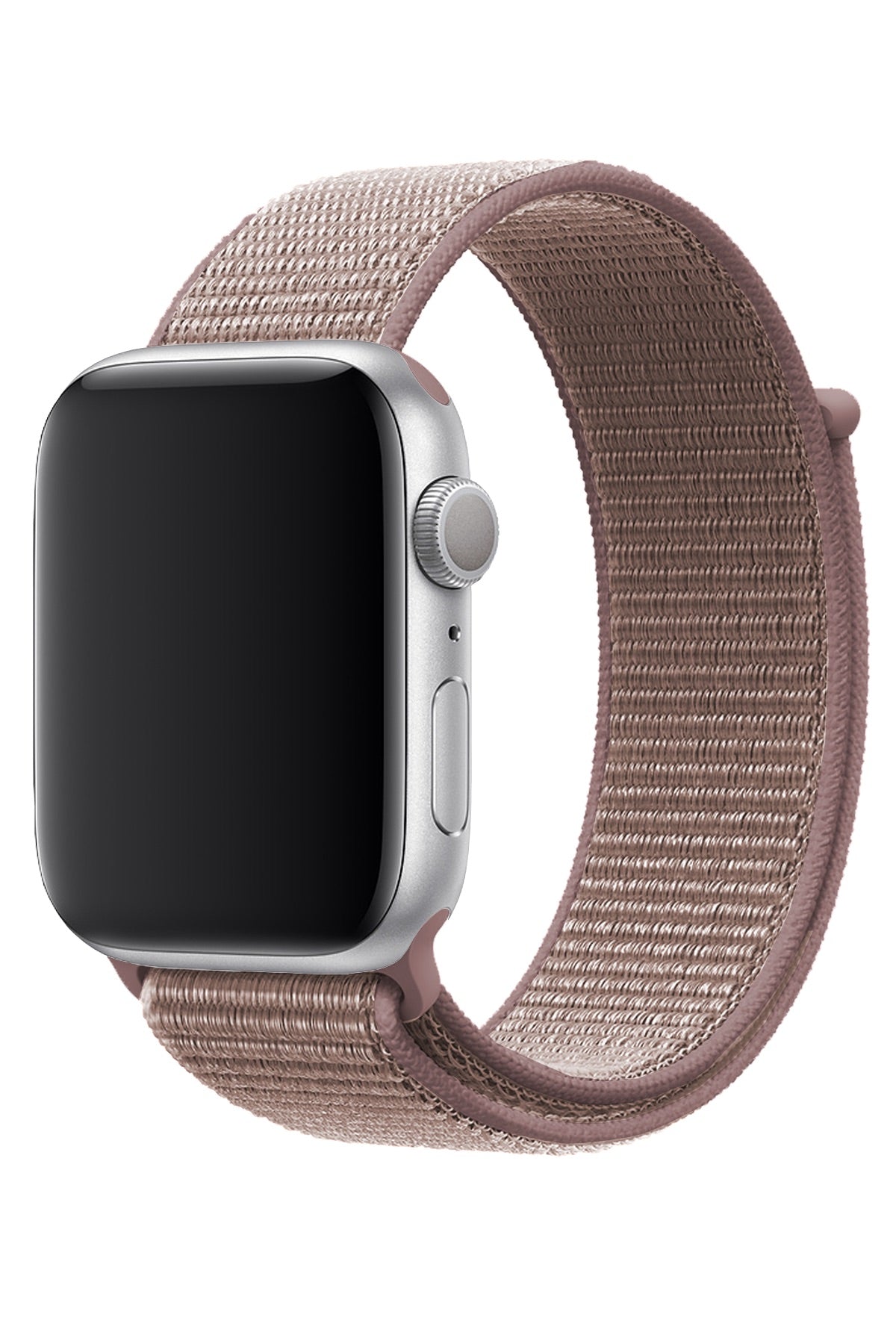 Apple Watch Uyumlu Spor Loop Kordon Puce Pembe