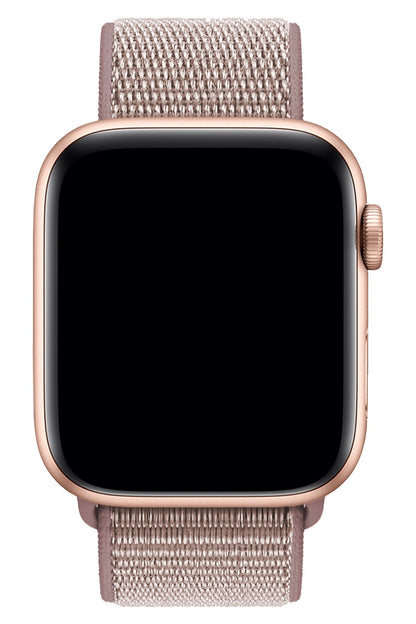 Apple Watch Uyumlu Spor Loop Kordon Puce Pembe