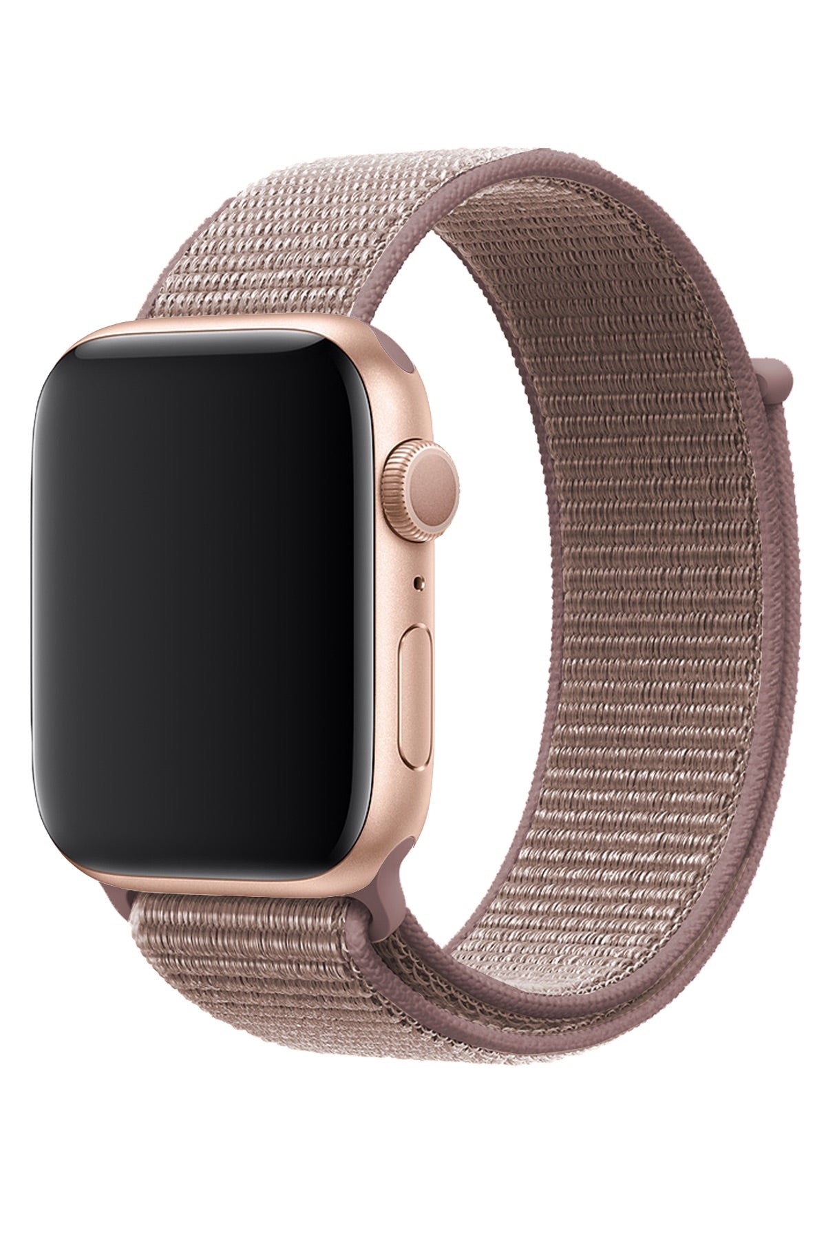Apple Watch Uyumlu Spor Loop Kordon Puce Pembe