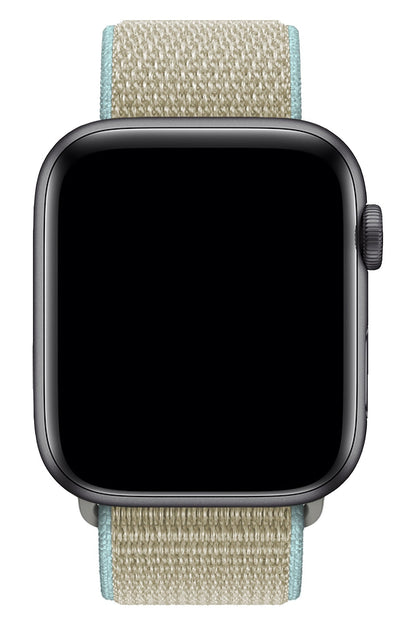 Apple Watch Uyumlu Spor Loop Kordon Yeşil Kahve