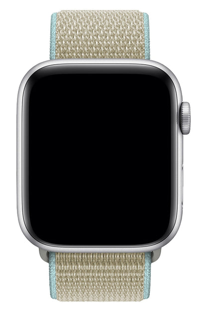 Apple Watch Uyumlu Spor Loop Kordon Yeşil Kahve