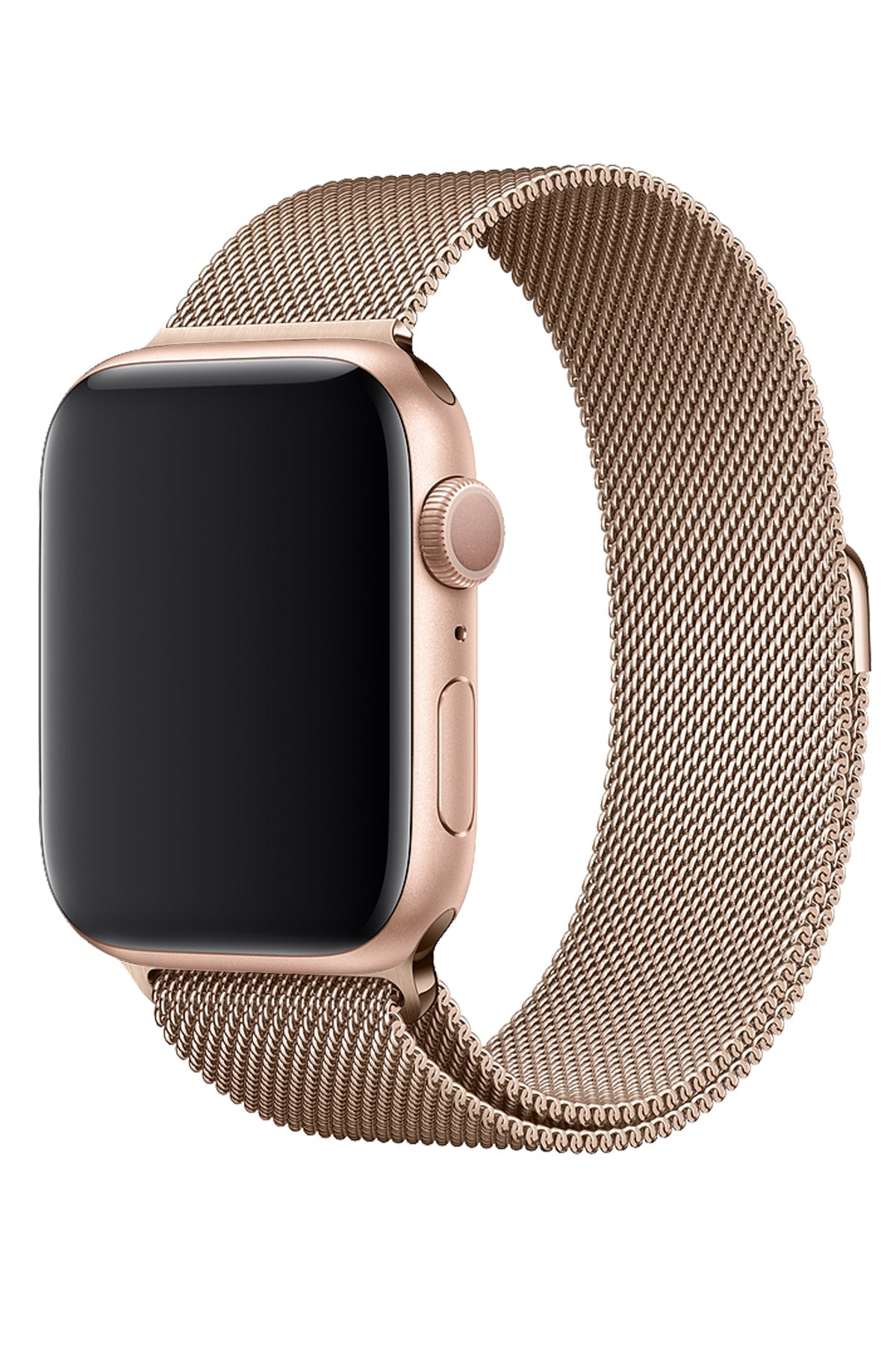 Apple Watch Uyumlu Metal Milano Loop Gold