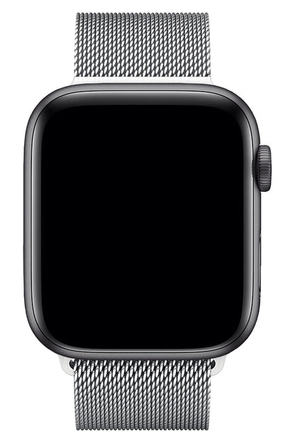 Apple Watch Uyumlu Metal Milano Loop Gümüş