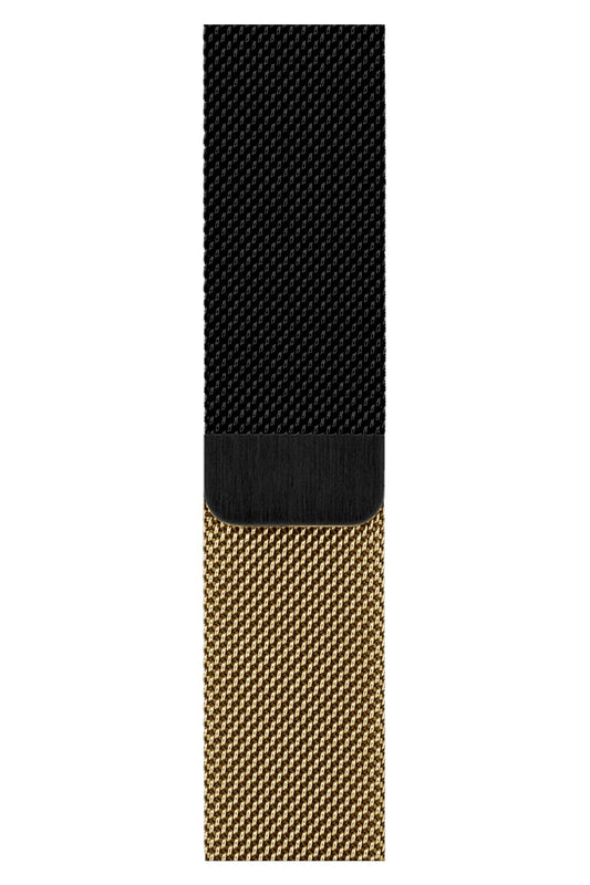 Apple Watch Uyumlu Metal Milano Loop Altın Gece