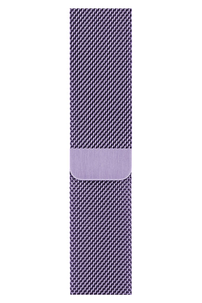 Apple Watch Uyumlu Metal Milano Loop Lila