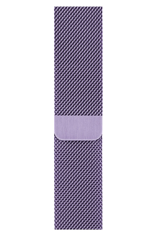 Apple Watch Uyumlu Metal Milano Loop Lila