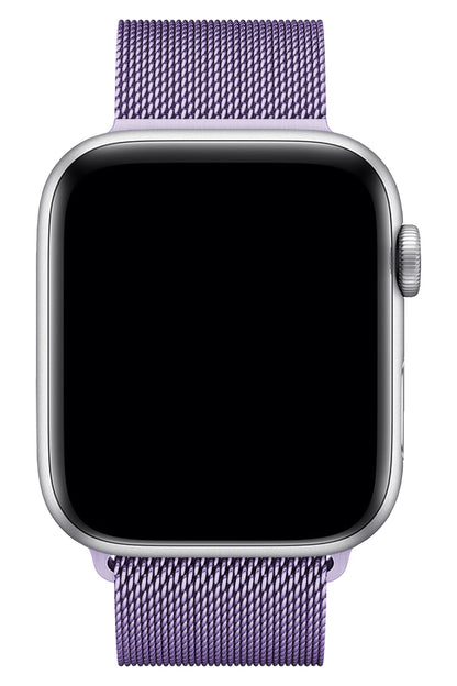 Apple Watch Uyumlu Metal Milano Loop Lila