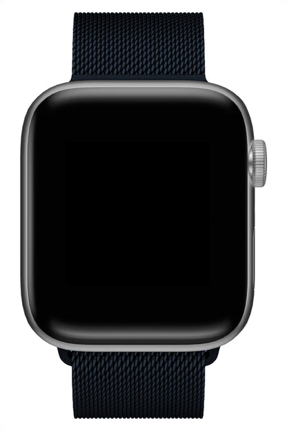 Apple Watch Uyumlu Metal Milano Loop Midnight
