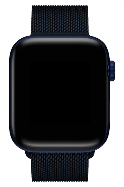Apple Watch Uyumlu Metal Milano Loop Midnight