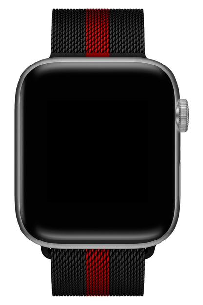 Apple Watch Uyumlu Metal Milano Loop Racing Red