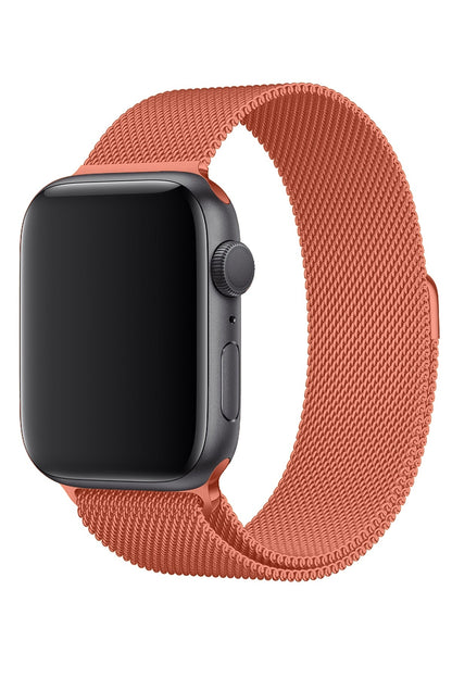 Apple Watch Uyumlu Metal Milano Loop Siena