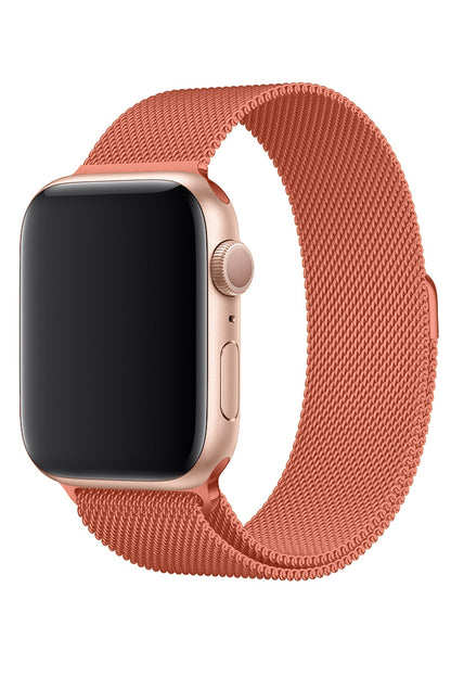 Apple Watch Uyumlu Metal Milano Loop Siena