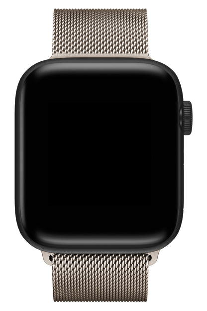 Apple Watch Uyumlu Metal Milano Loop Starlight