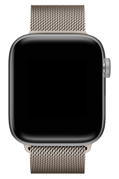 Apple Watch Uyumlu Metal Milano Loop Starlight