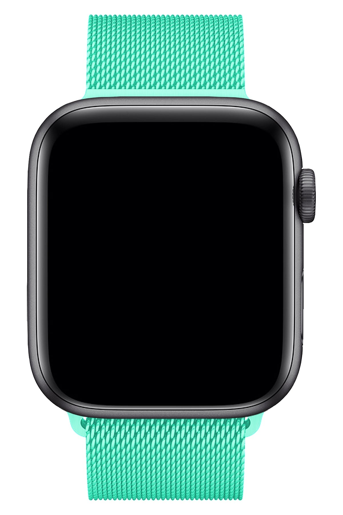 Apple Watch Uyumlu Metal Milano Loop Su Yeşili