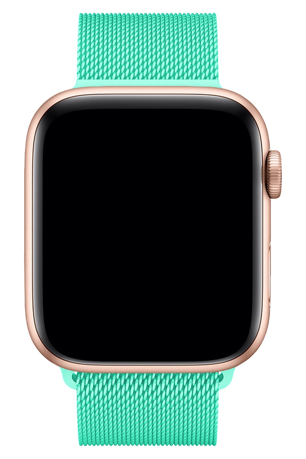 Apple Watch Uyumlu Metal Milano Loop Su Yeşili