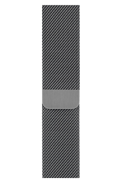 Apple Watch Uyumlu Metal Milano Loop Uzay Gri