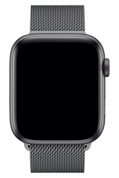 Apple Watch Uyumlu Metal Milano Loop Uzay Gri