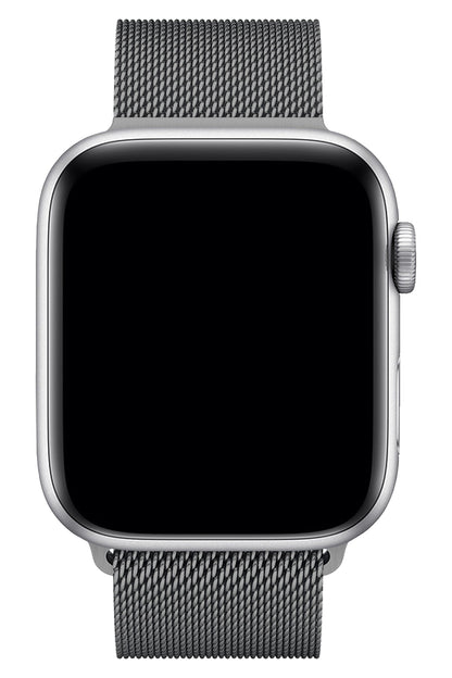 Apple Watch Uyumlu Metal Milano Loop Uzay Gri