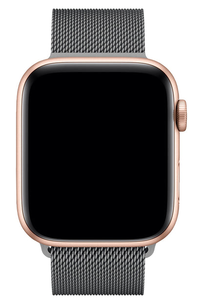 Apple Watch Uyumlu Metal Milano Loop Uzay Gri