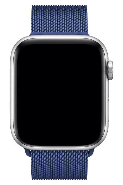 Apple Watch Uyumlu Metal Milano Loop Uzay Mavi
