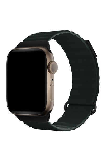 Apple Watch Uyumlu Premium Deri Loop Kordon Pine