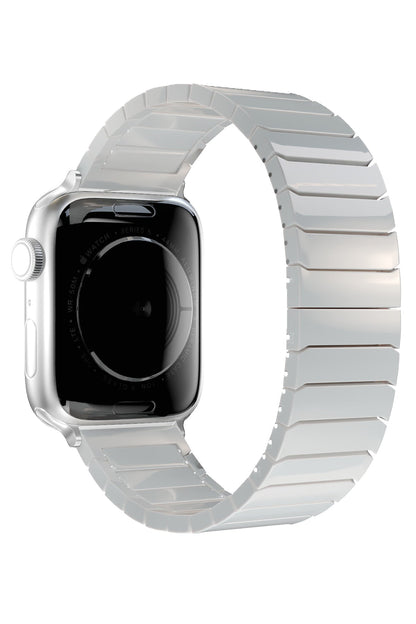 Apple Watch Uyumlu Seramik Loop Kordon Beyaz