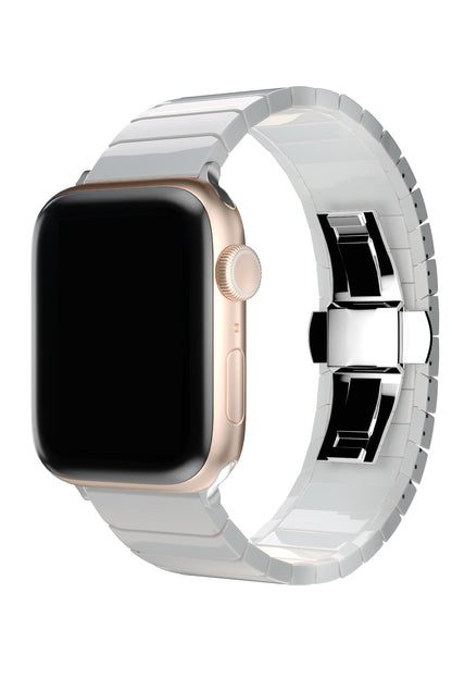 Apple Watch Uyumlu Seramik Loop Kordon Beyaz
