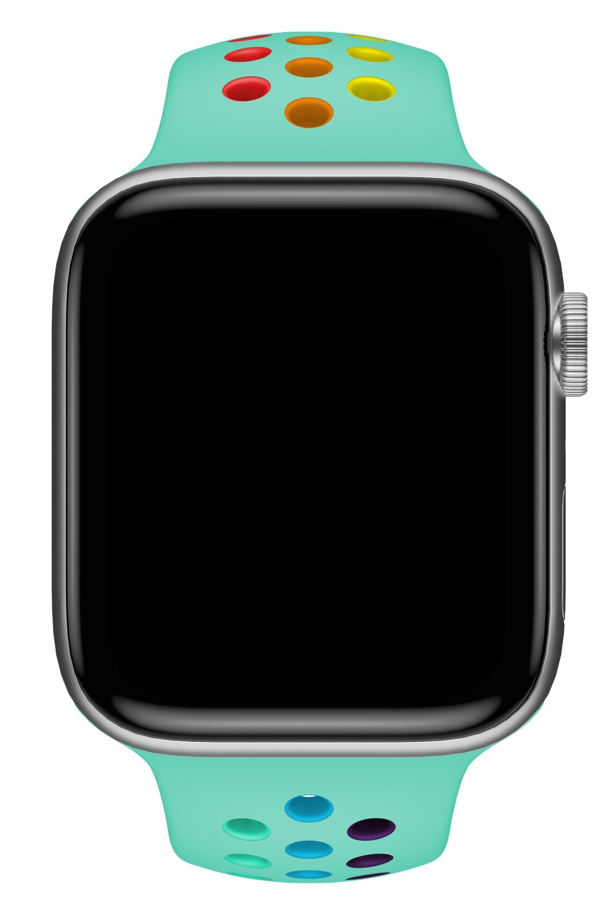 Apple Watch Uyumlu Silikon Delikli Spor Kordon Amazonit