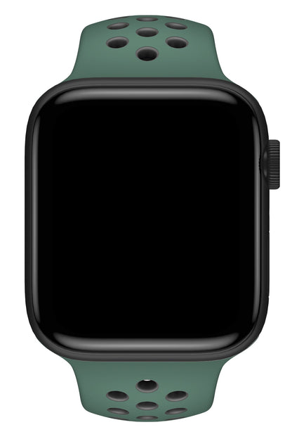 Apple Watch Uyumlu Silikon Delikli Spor Kordon Aventurin