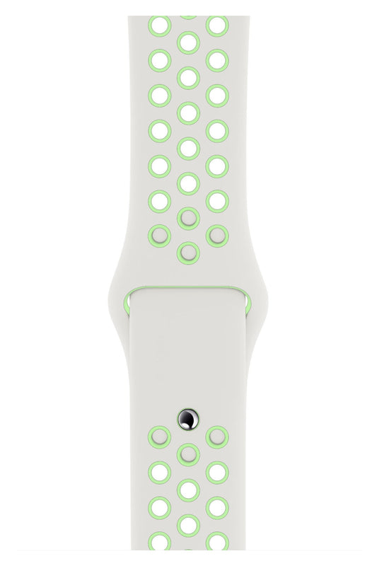 Apple Watch Uyumlu Silikon Delikli Spor Kordon Minty